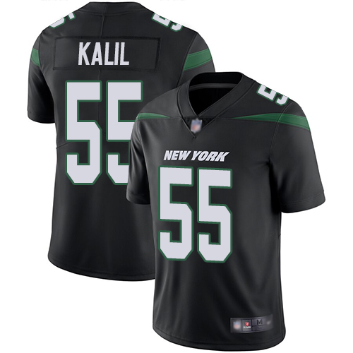 New York Jets Limited Black Youth Ryan Kalil Alternate Jersey NFL Football #55 Vapor Untouchable